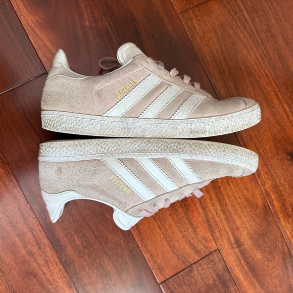 Adidas Gazelle Suede Sneakers in pink and White size 4 - Picture 6 of 8